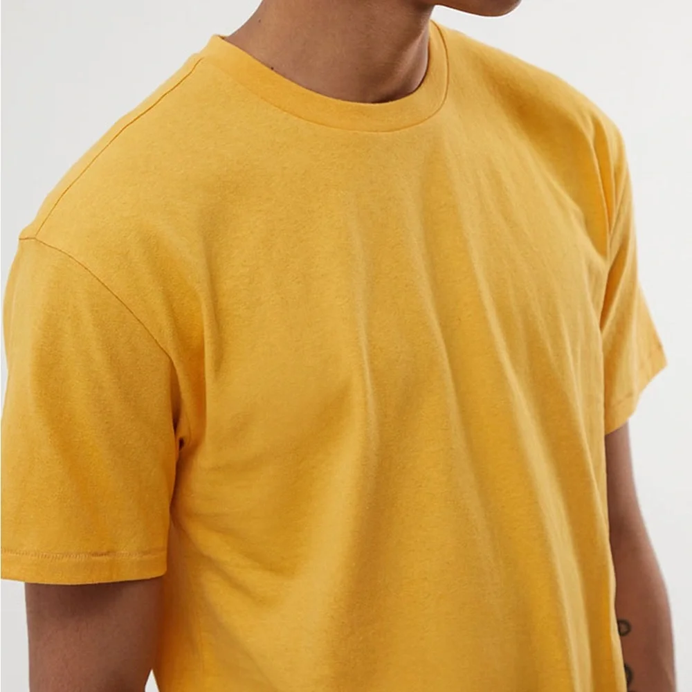 PS Basics Reece Gold Regular Fit T-Shirt - Picture 2 of 3